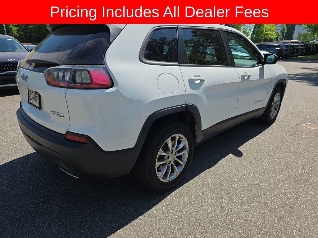 used 2022 Jeep Cherokee car, priced at $19,500