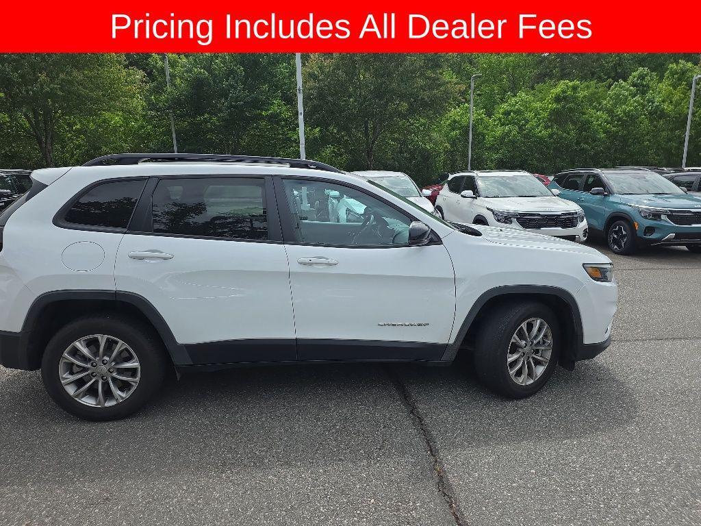 used 2022 Jeep Cherokee car, priced at $19,500