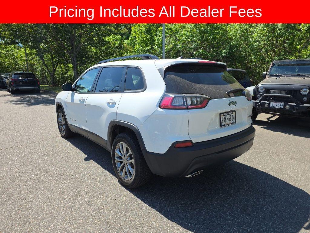 used 2022 Jeep Cherokee car, priced at $19,500