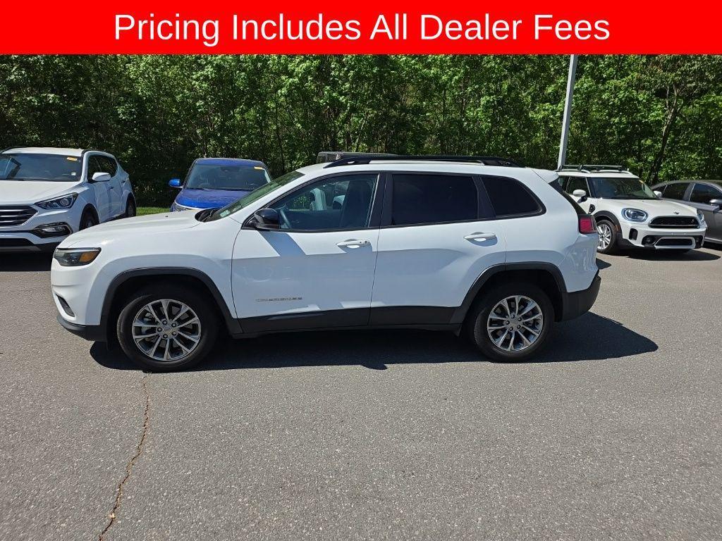 used 2022 Jeep Cherokee car, priced at $19,500
