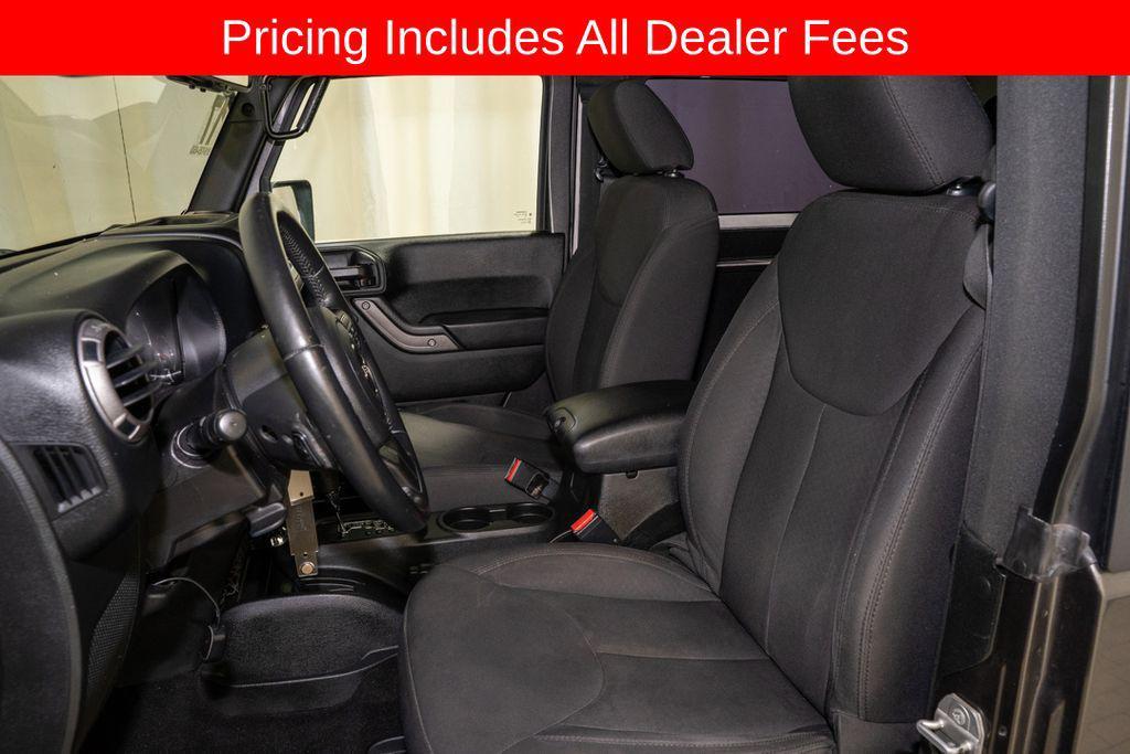 used 2017 Jeep Wrangler car, priced at $16,500
