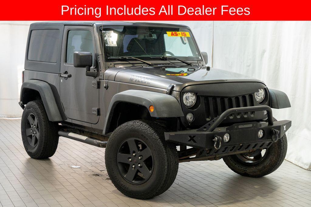 used 2017 Jeep Wrangler car, priced at $16,500