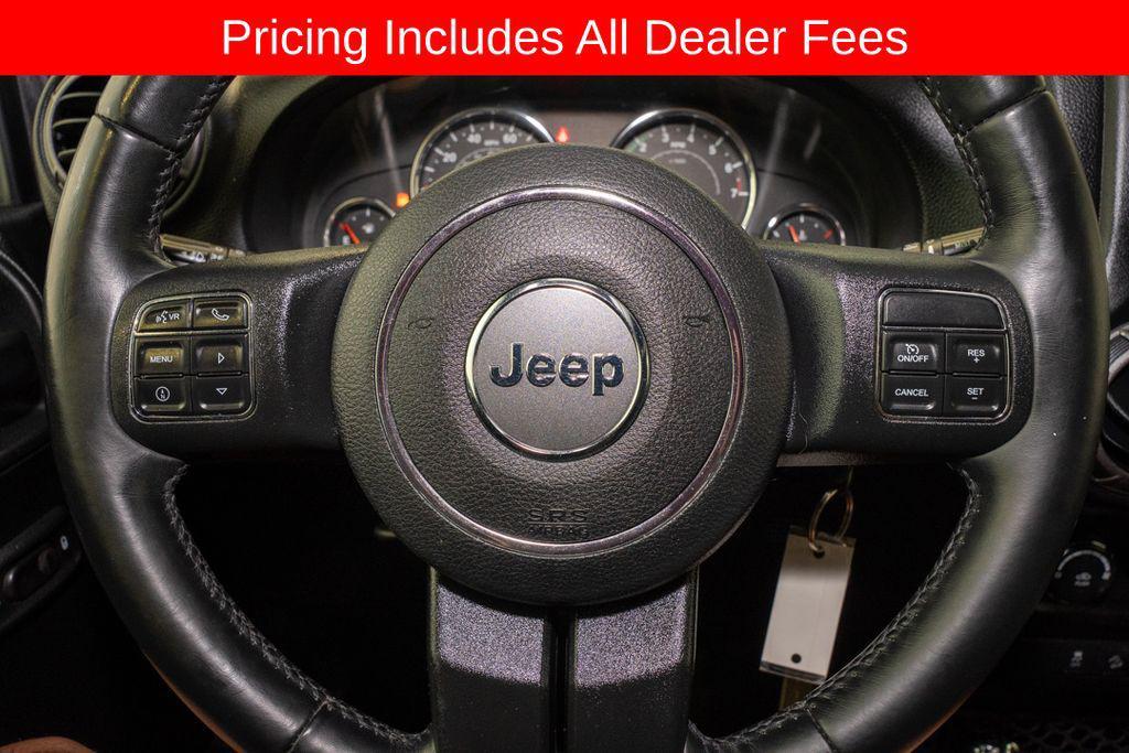 used 2017 Jeep Wrangler car, priced at $16,500