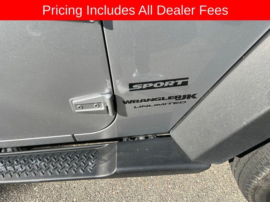 used 2018 Jeep Wrangler JK Unlimited car, priced at $19,299
