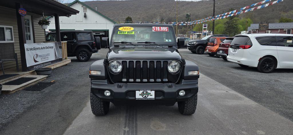 used 2018 Jeep Wrangler Unlimited car, priced at $19,995
