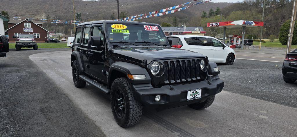 used 2018 Jeep Wrangler Unlimited car, priced at $19,995