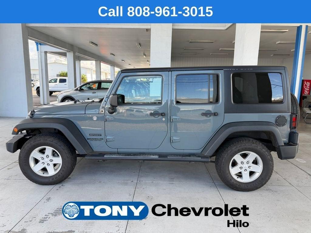 used 2014 Jeep Wrangler Unlimited car, priced at $16,795