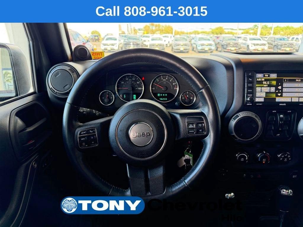 used 2014 Jeep Wrangler Unlimited car, priced at $16,795