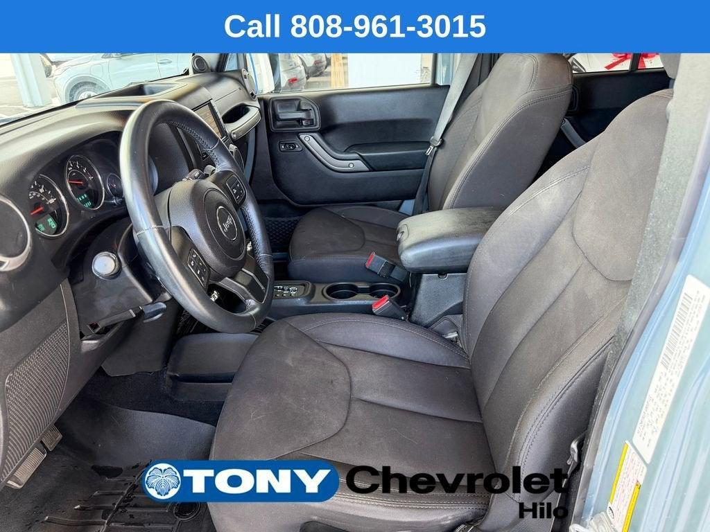 used 2014 Jeep Wrangler Unlimited car, priced at $16,795