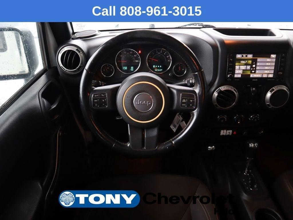 used 2016 Jeep Wrangler Unlimited car, priced at $19,488
