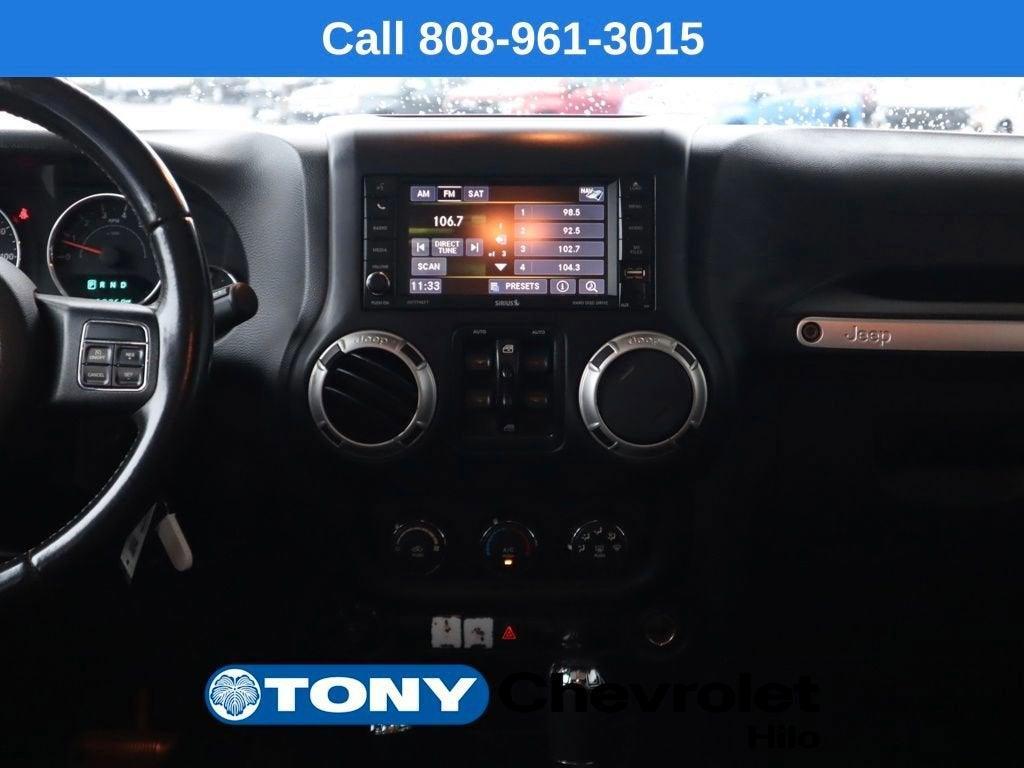 used 2016 Jeep Wrangler Unlimited car, priced at $19,488
