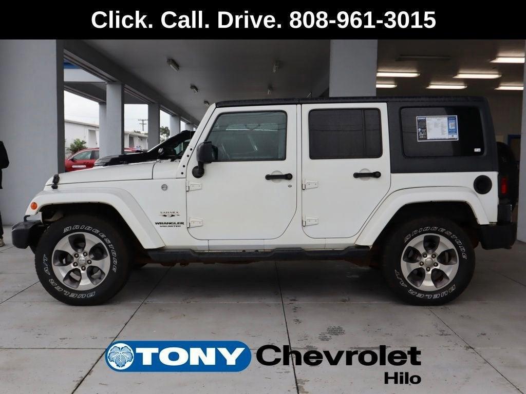 used 2016 Jeep Wrangler Unlimited car, priced at $22,998