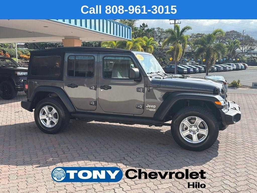 used 2019 Jeep Wrangler Unlimited car, priced at $30,195