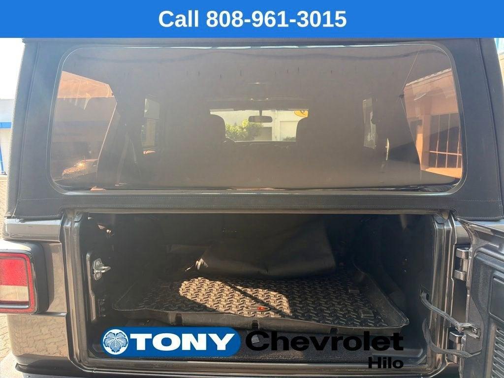 used 2019 Jeep Wrangler Unlimited car, priced at $30,195