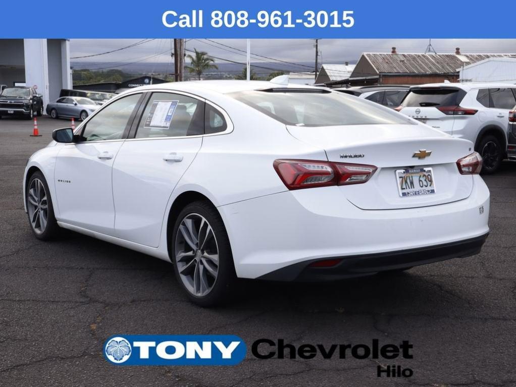 used 2022 Chevrolet Malibu car, priced at $18,495