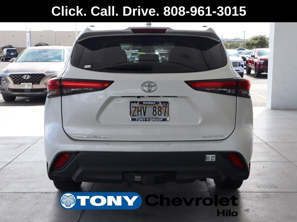used 2021 Toyota Highlander car, priced at $32,488