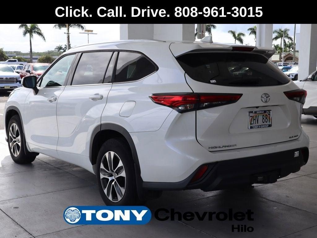 used 2021 Toyota Highlander car, priced at $32,488