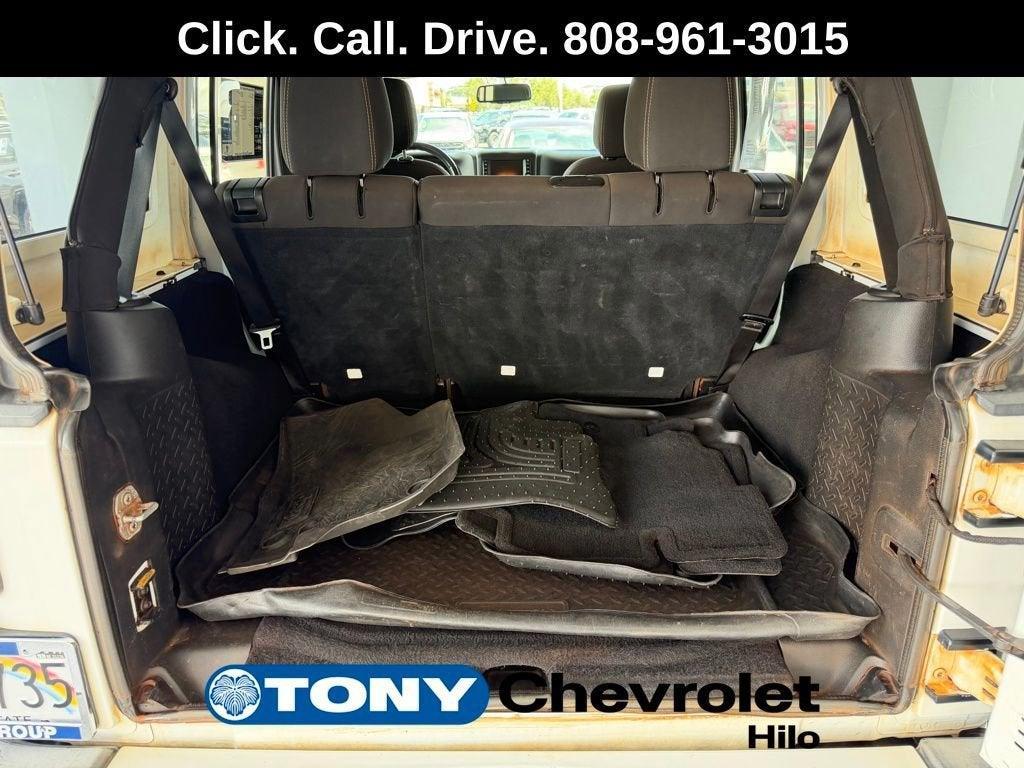 used 2016 Jeep Wrangler Unlimited car, priced at $23,995