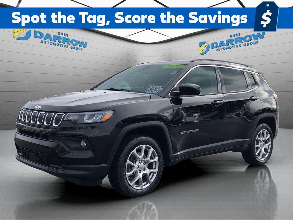 used 2022 Jeep Compass car, priced at $21,994