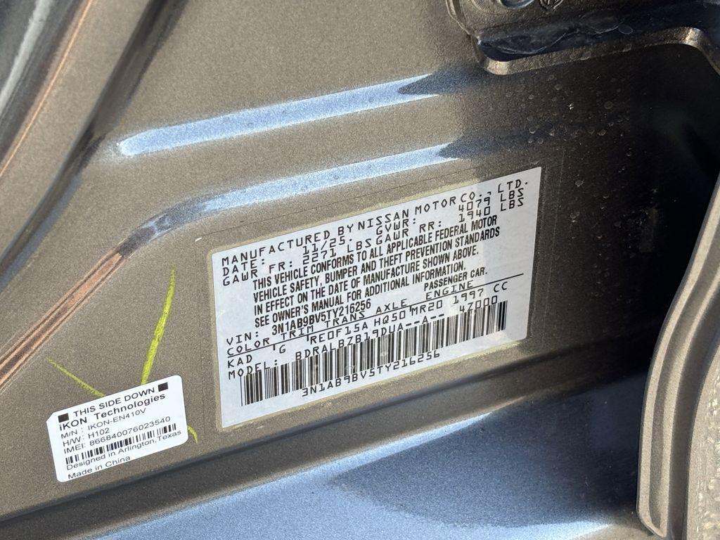new 2026 Nissan Sentra car, priced at $22,692