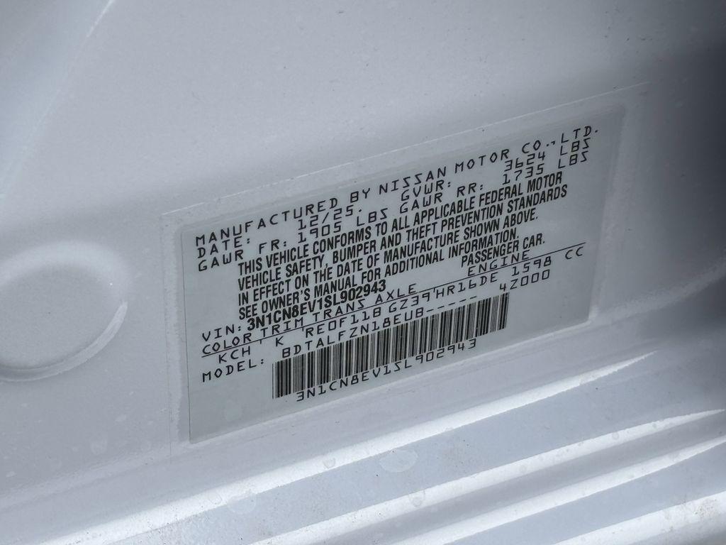 new 2025 Nissan Versa car, priced at $19,997