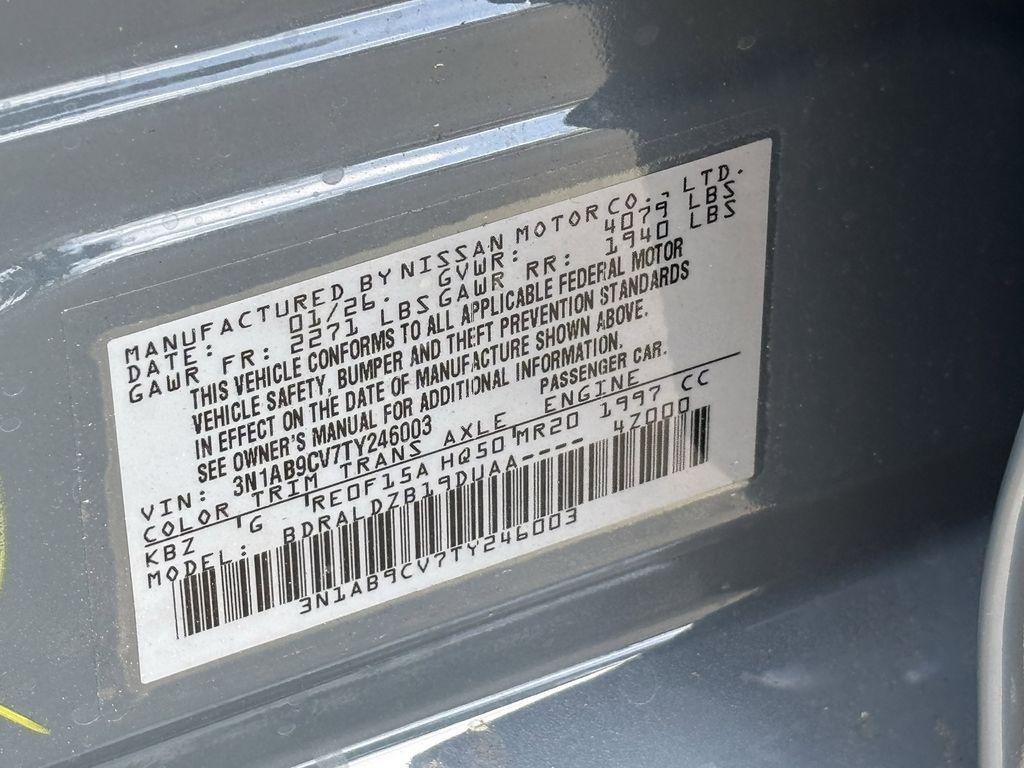 new 2026 Nissan Sentra car, priced at $23,731