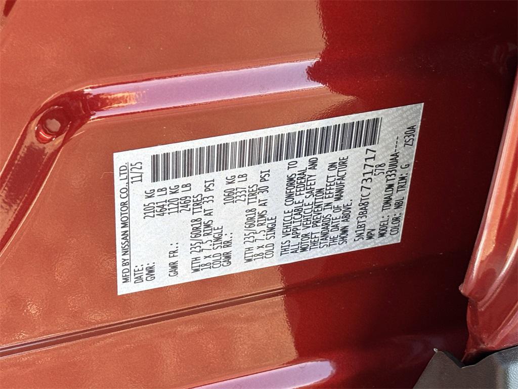 new 2026 Nissan Rogue car, priced at $27,261