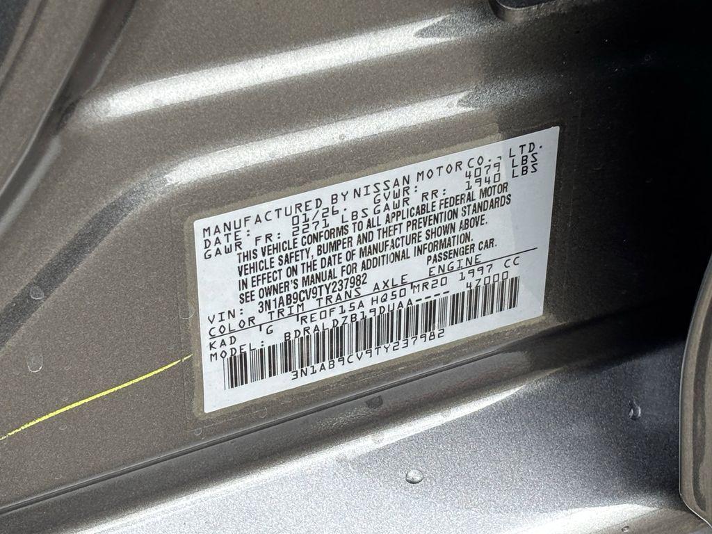 new 2026 Nissan Sentra car, priced at $23,325