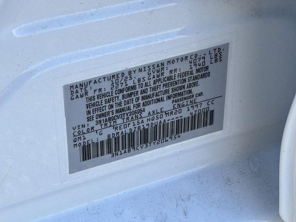 new 2026 Nissan Sentra car, priced at $23,481