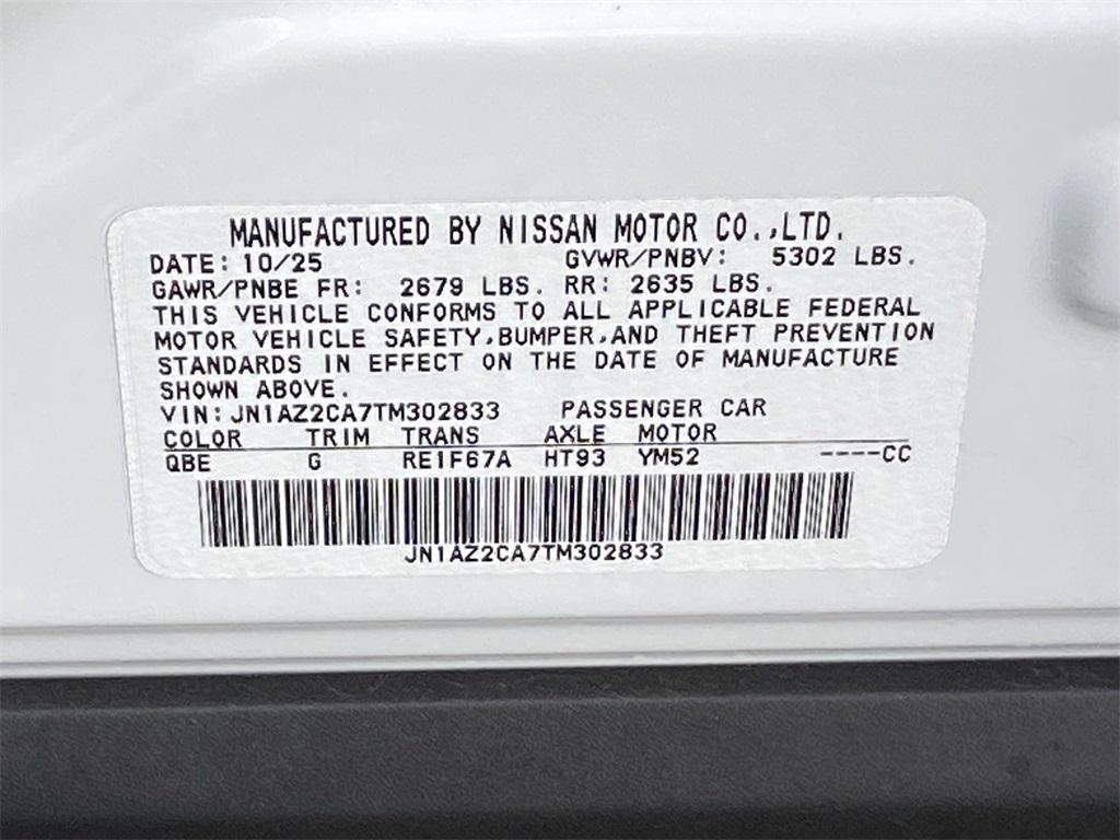 new 2026 Nissan Leaf car, priced at $35,719