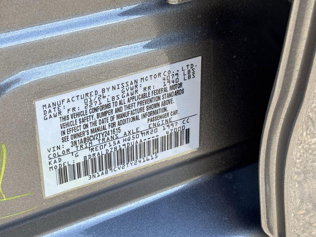 new 2026 Nissan Sentra car, priced at $23,325