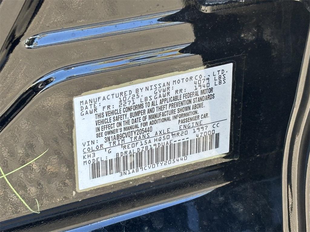 new 2026 Nissan Sentra car, priced at $22,716