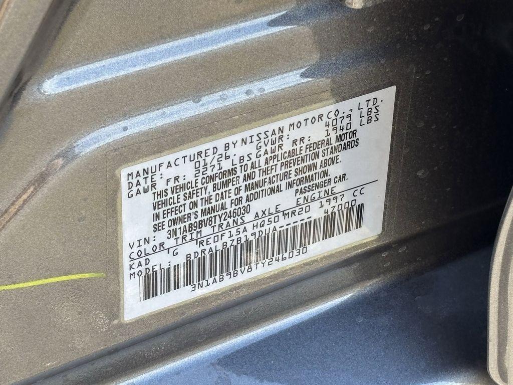 new 2026 Nissan Sentra car, priced at $22,977