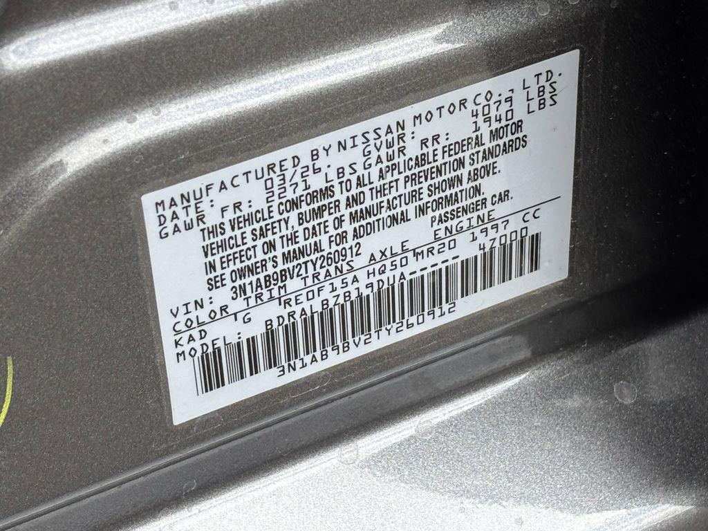 new 2026 Nissan Sentra car, priced at $23,058