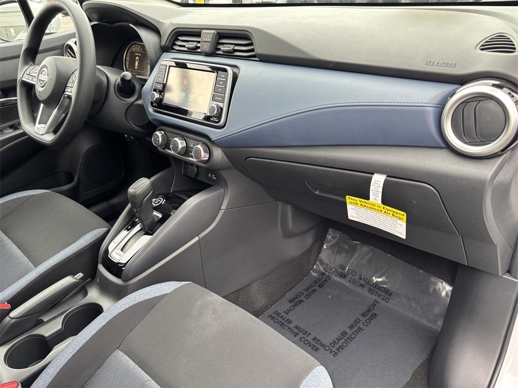 new 2025 Nissan Versa car, priced at $20,076