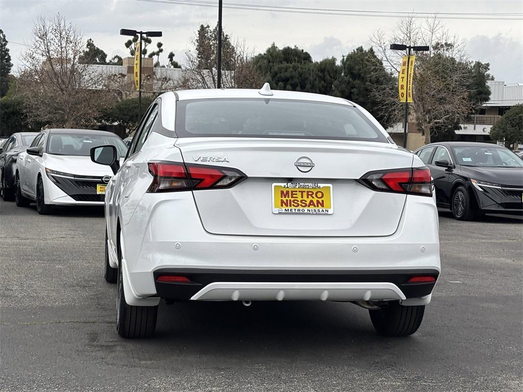 new 2025 Nissan Versa car, priced at $20,076