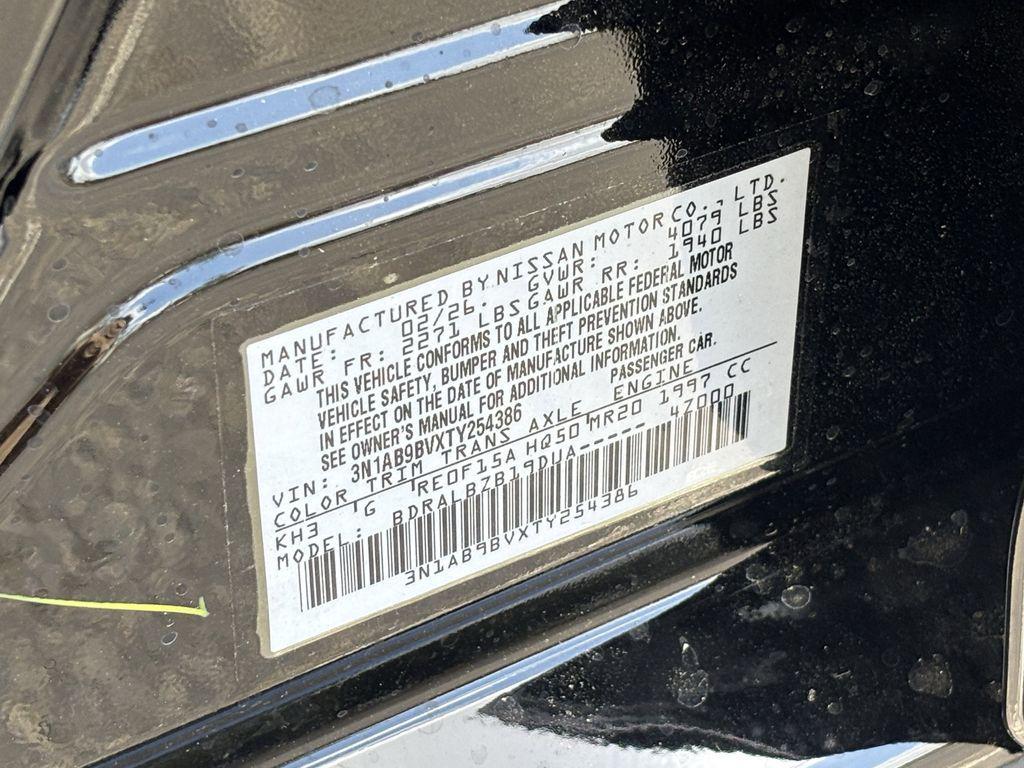 new 2026 Nissan Sentra car, priced at $23,058