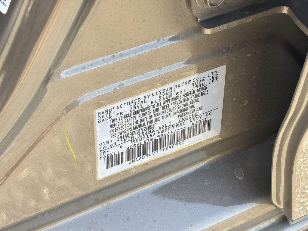 new 2026 Nissan Sentra car, priced at $23,812