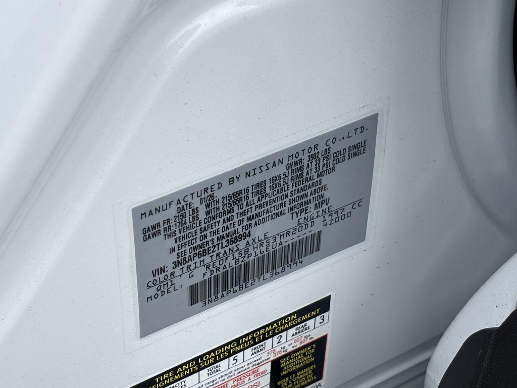 new 2026 Nissan Kicks car, priced at $23,130