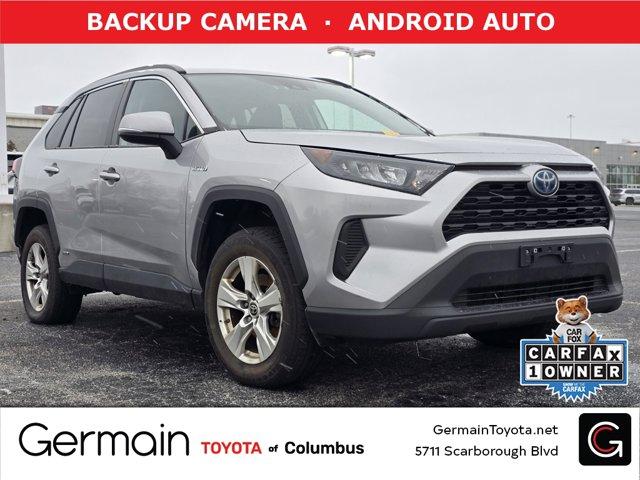 used 2021 Toyota RAV4 Hybrid car, priced at $20,370
