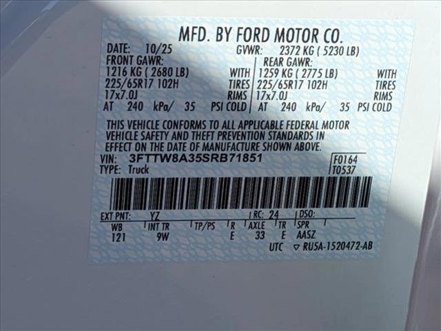 new 2025 Ford Maverick car, priced at $29,168