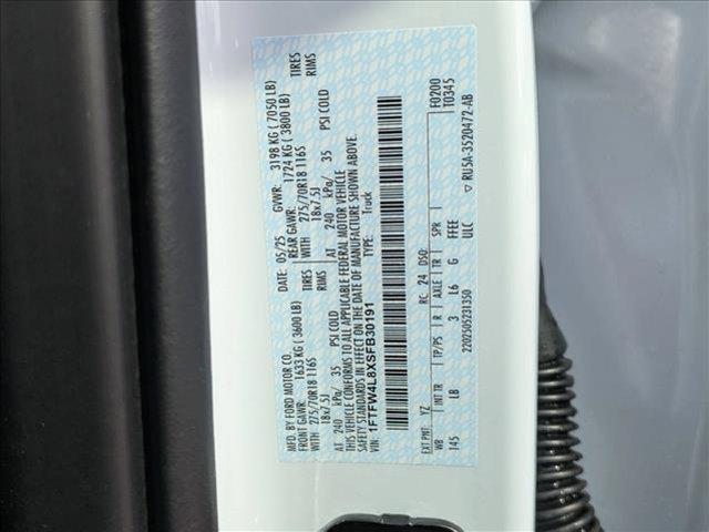 new 2025 Ford F-150 car, priced at $63,411