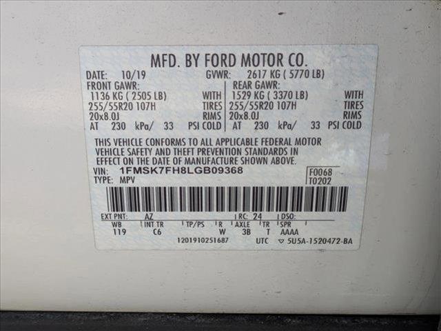 used 2020 Ford Explorer car, priced at $16,911