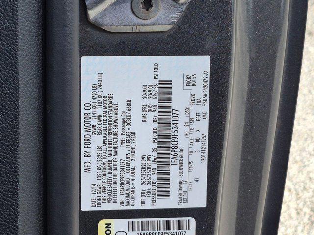 used 2015 Ford Mustang car, priced at $21,014