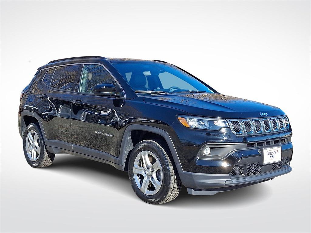 used 2023 Jeep Compass car, priced at $20,500