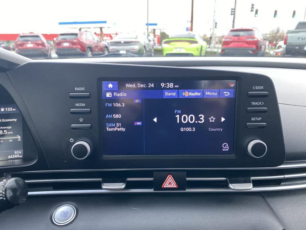 used 2023 Hyundai ELANTRA HEV car, priced at $17,862