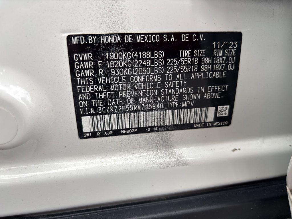 used 2024 Honda HR-V car, priced at $26,330