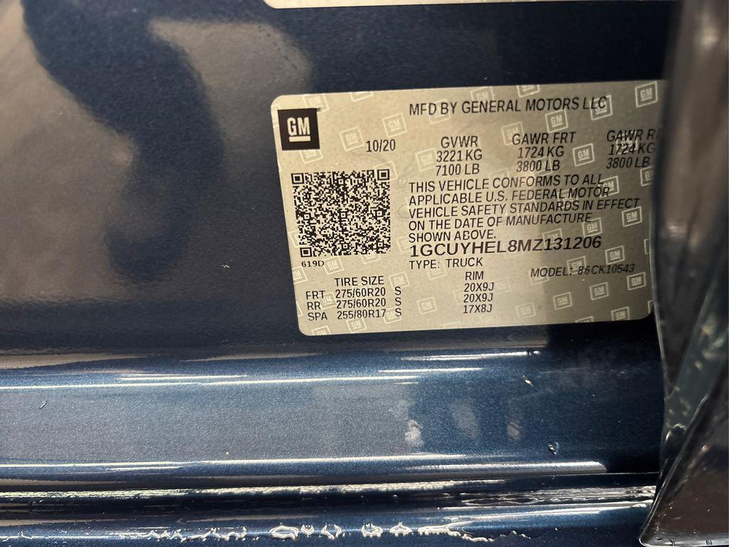 used 2021 Chevrolet Silverado 1500 car, priced at $43,444