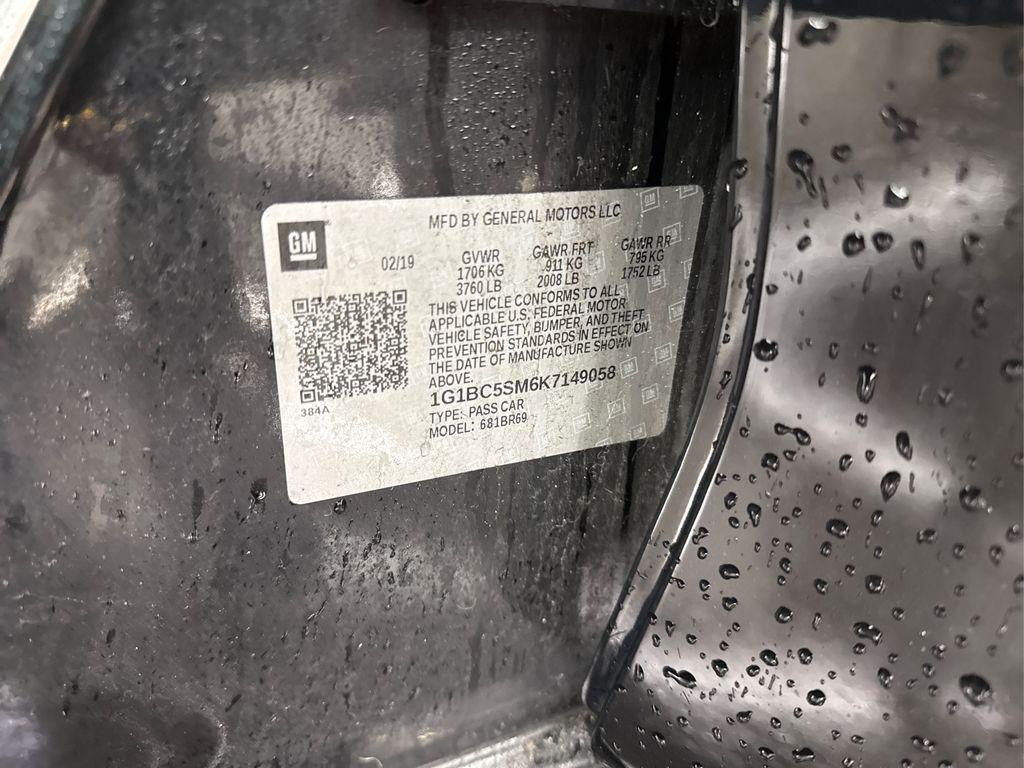 used 2019 Chevrolet Cruze car, priced at $12,589