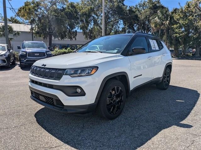 used 2022 Jeep Compass car, priced at $17,795